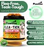 Flea and Tick Prevention for Dogs Chewables Natural Dog Flea and Tick Control Supplement Flea & Tick Chews for Dogs Oral Flea Pills for Dogs Pest Defe