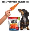 Chicken Jerky Dog Treats 1.5 Lb Human Grade Pet Snacks Grain Free Organic Meat All Natural High Protein Dried Strips Best Chews for Training Small & L