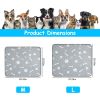 2Pcs Washable Pet Pee Pads For Puppy Kittens Dogs Cats Reusable Potty Mats Machine Washable