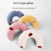 Cat U-shaped pillow protection cervical vertebra deep sleep pet pillow dog cat pillow dog dog toy cat toy